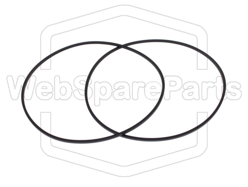 Belt Kit For Cassette Player Sony PMC-107L - WebSpareParts