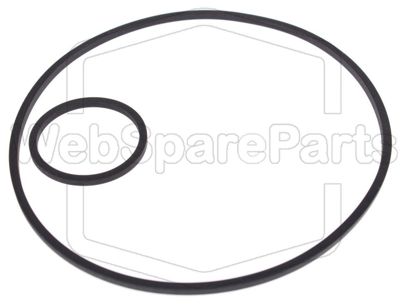 Belt Kit For Video Cassette Recorder Mitsubishi HS-M38 - WebSpareParts