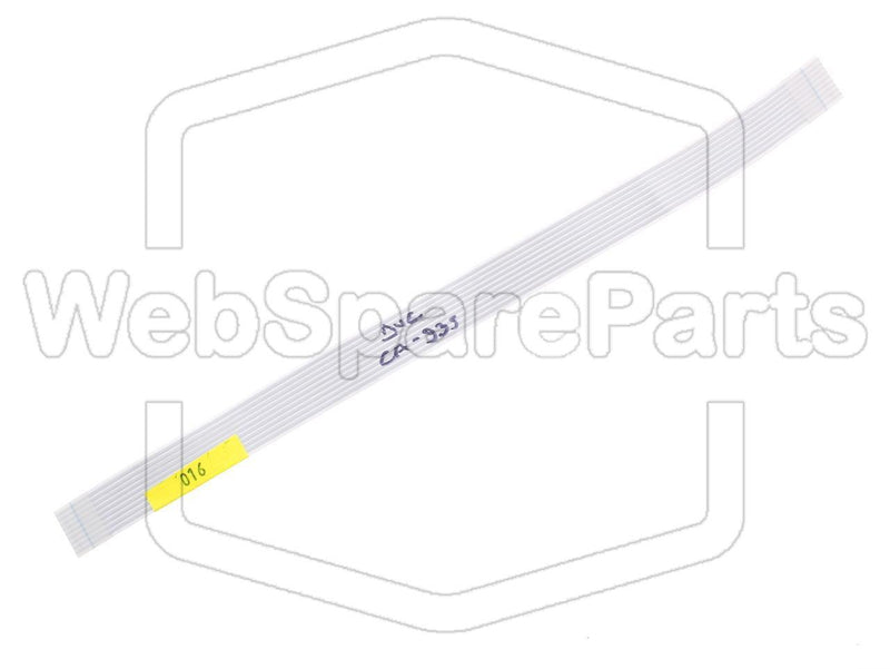 9 Pins Flat Cable L=210mm W=12.65mm - WebSpareParts