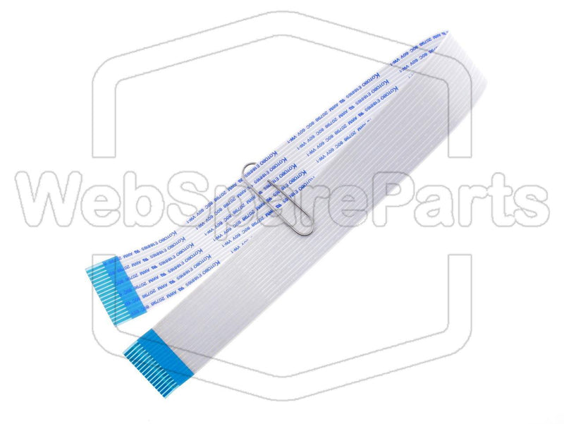 16 Pins Inverted Flat Cable L=250mm W=17.20mm - WebSpareParts