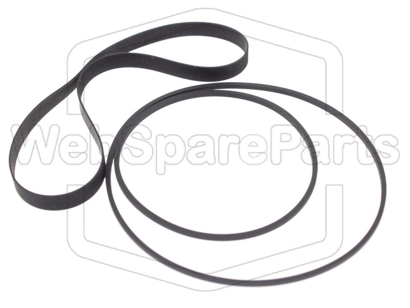 Belt Kit For Cassette Player Sharp RT-10 - WebSpareParts