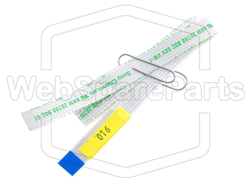 6 Pins Flat Cable L=485mm W=9.10mm - WebSpareParts