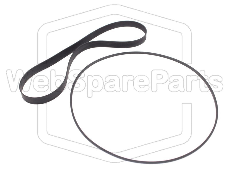 Belt Kit For Cassette Player Sony TC-K33 - WebSpareParts