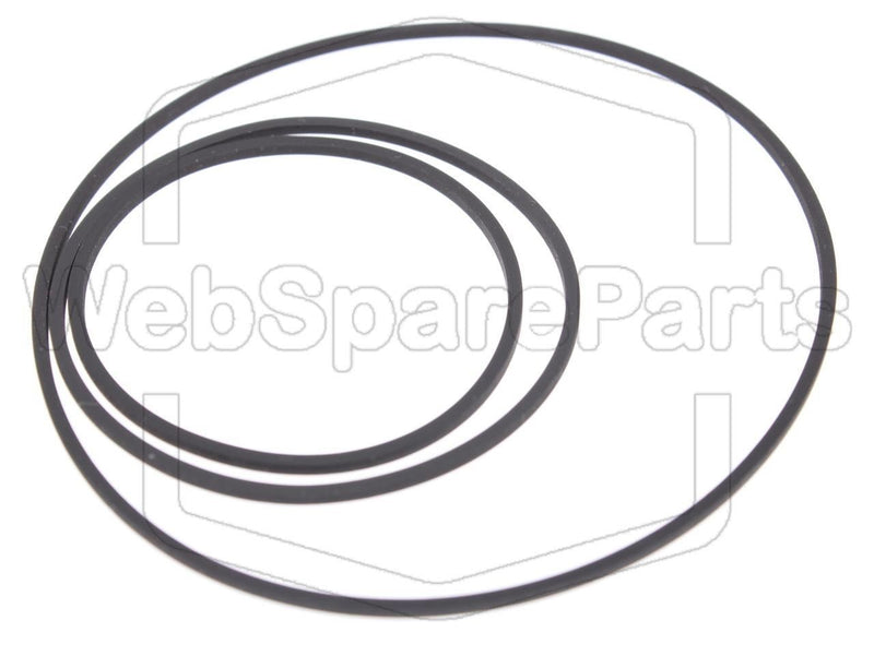 Belt Kit For Cassette Player Sony XO-D101 CD - WebSpareParts