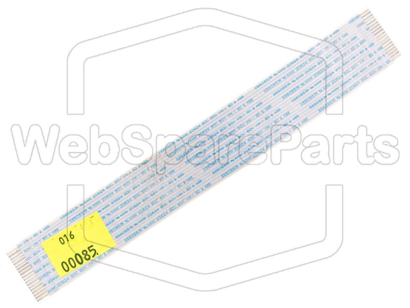 19 Pins Flat Cable L=179mm W=25.20mm - WebSpareParts