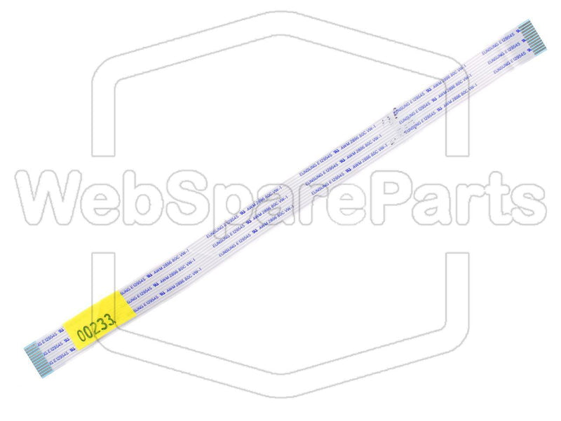 12 Pins Flat Cable L=220mm W=13.16mm - WebSpareParts