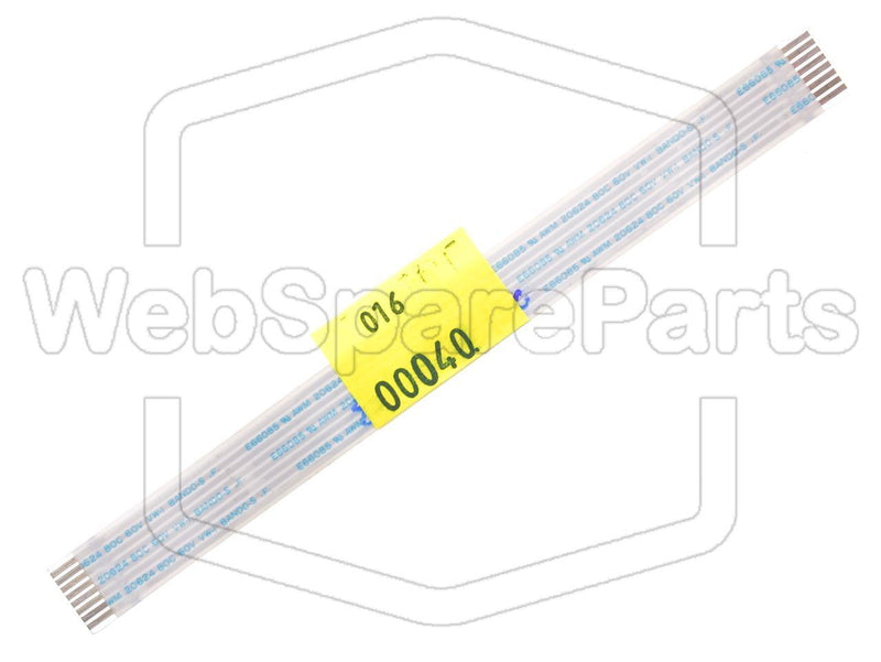 8 Pins Flat Cable L=130mm W=11.30mm - WebSpareParts