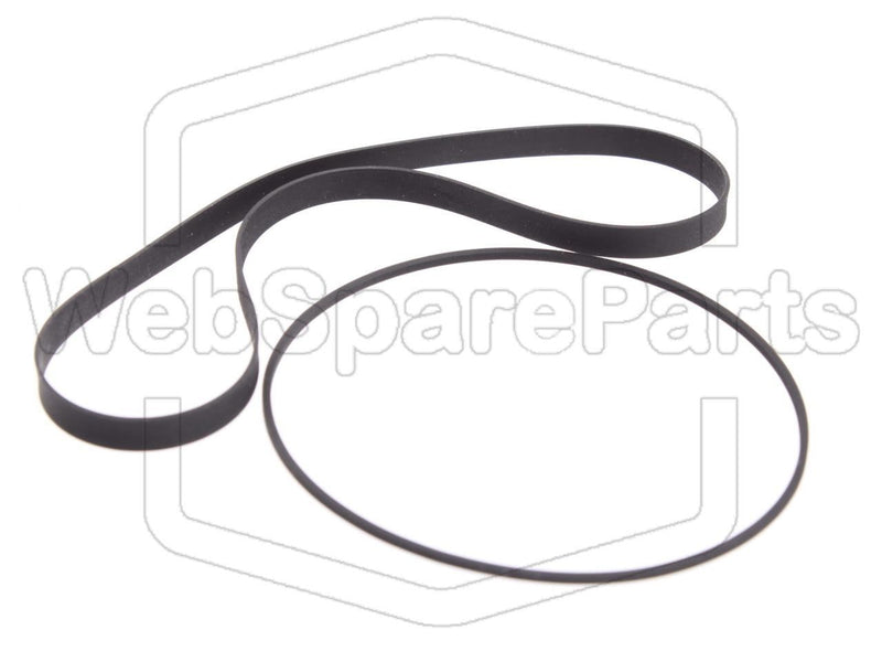 Belt Kit For Cassette Player Sony TC-K410 - WebSpareParts