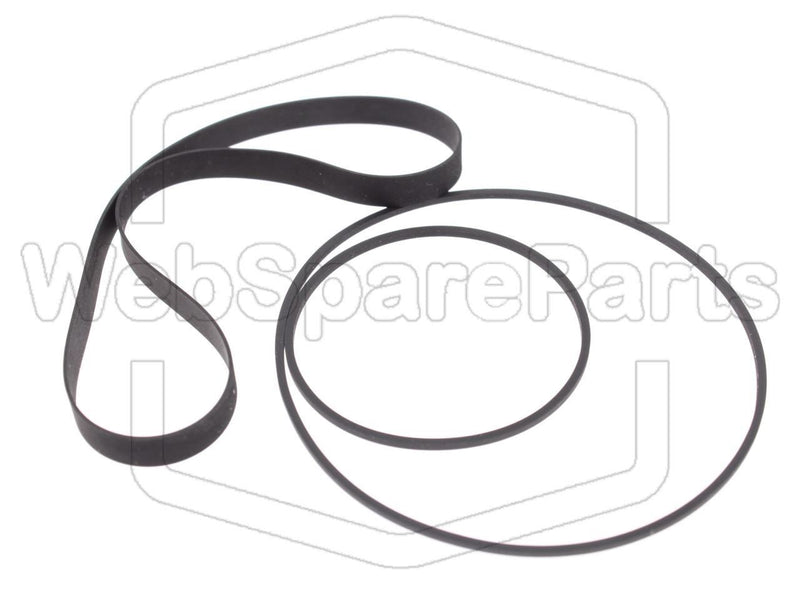 Belt Kit For Cassette Deck Pioneer CT-110 - WebSpareParts