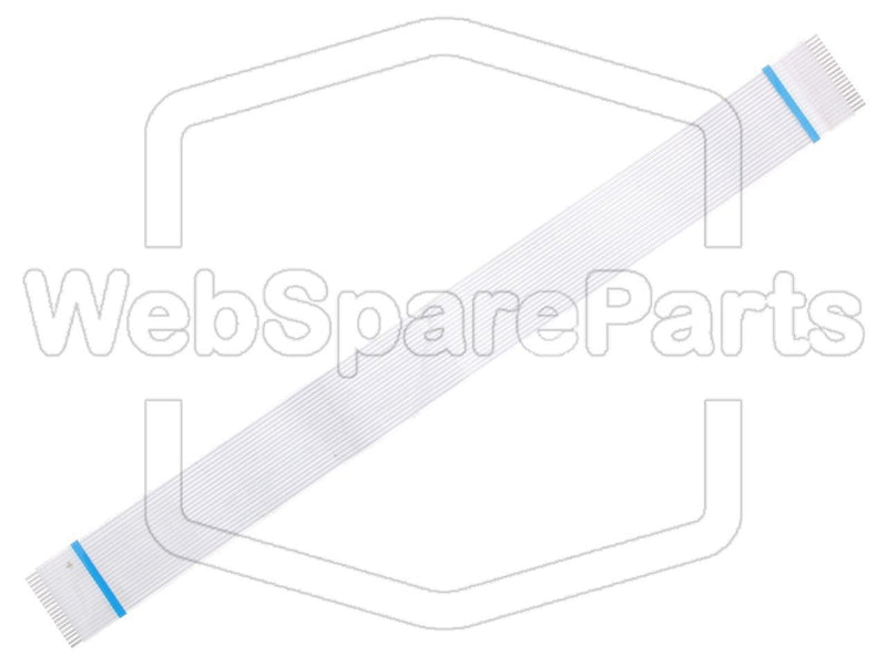 20 Pins Flat Cable L=223mm W=21.15mm - WebSpareParts