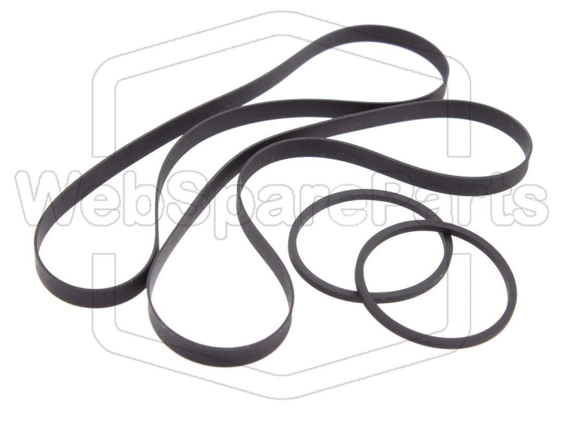 Belt Kit For Cassette Player Sony LBT-D307 CD - WebSpareParts