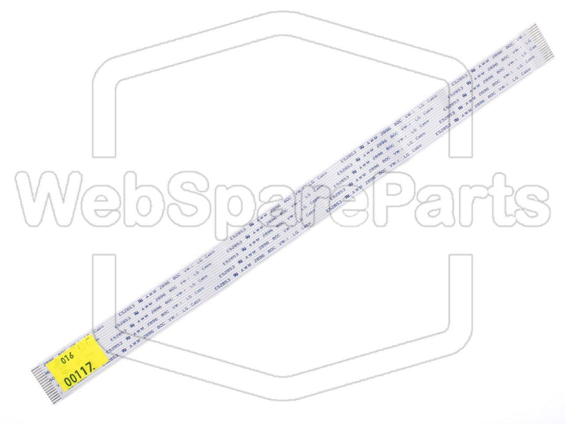 16 Pins Flat Cable L=300mm W=21.30mm - WebSpareParts