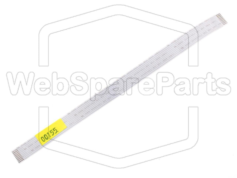 9 Pins Flat Cable L=210mm W=12.65mm - WebSpareParts