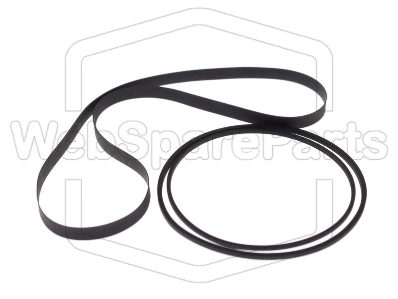 Belt Kit For Cassette Player Sharp VZ-3000 - WebSpareParts