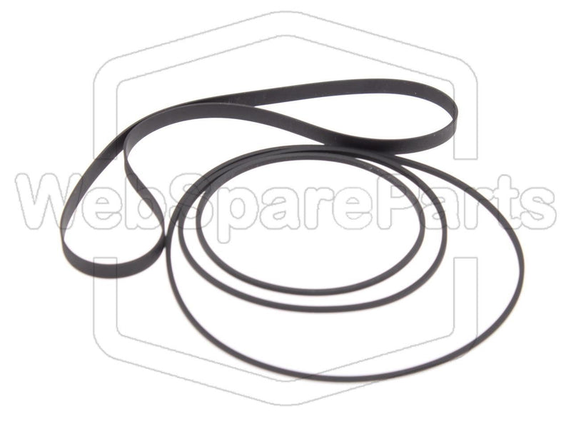 Belt Kit For Cassette Deck Sharp RT-150 - WebSpareParts