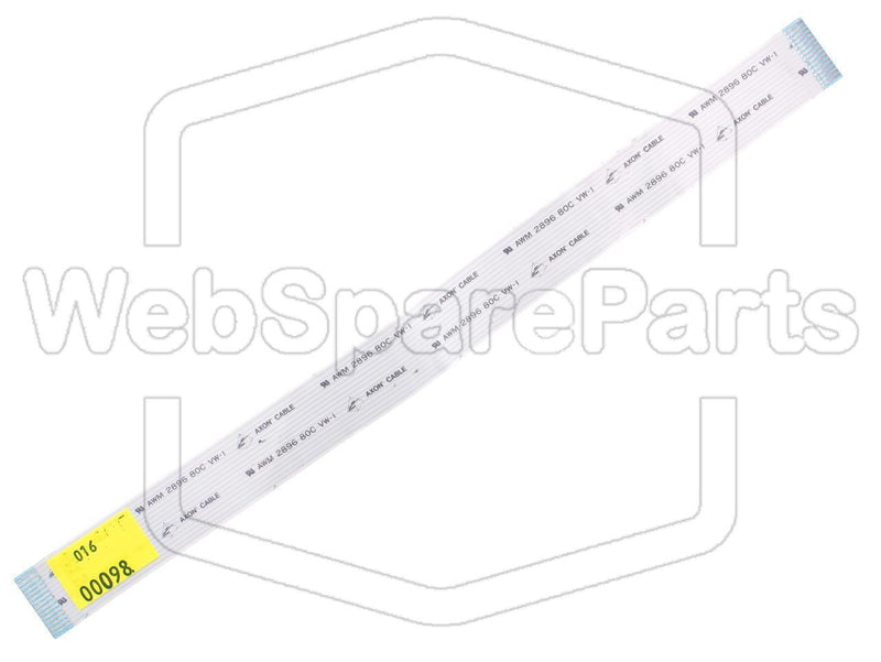 15 Pins Flat Cable L=260mm W=20mm - WebSpareParts