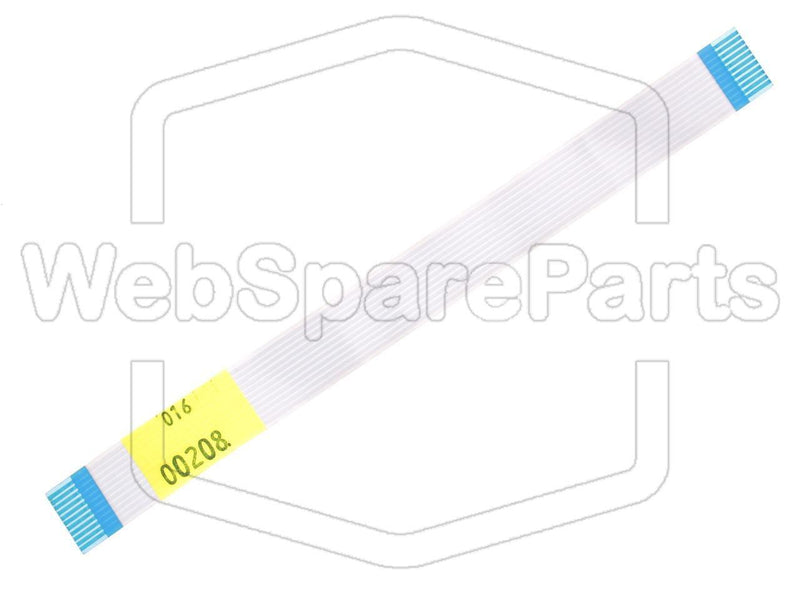 11 Pins Flat Cable L=175mm W=15.05mm - WebSpareParts