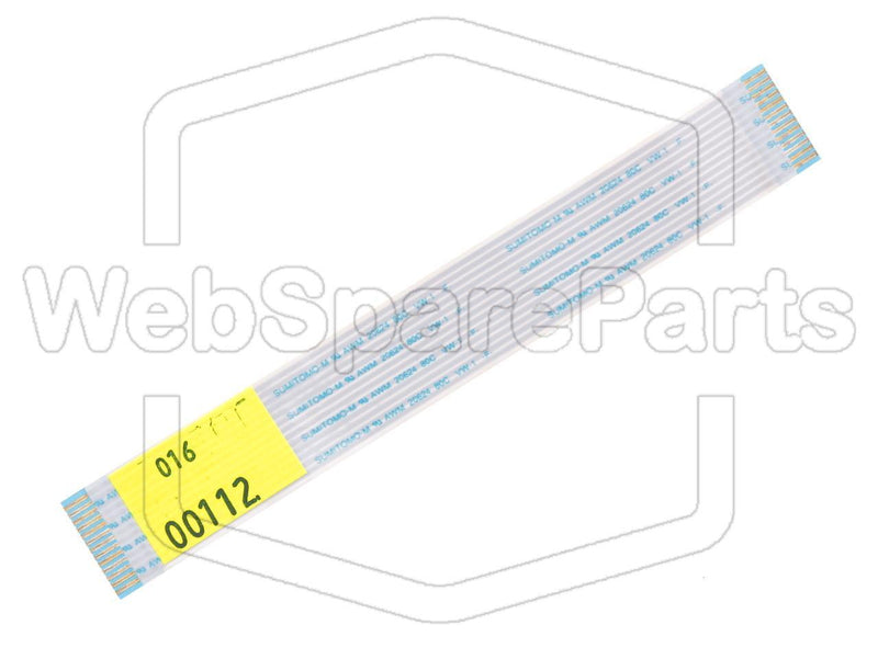 13 Pins Flat Cable L=125mm W=17.60mm - WebSpareParts