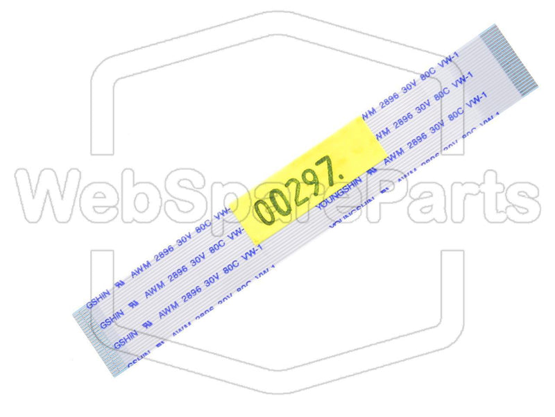24 Pins Flat Cable L=83mm W=12.58mm - WebSpareParts