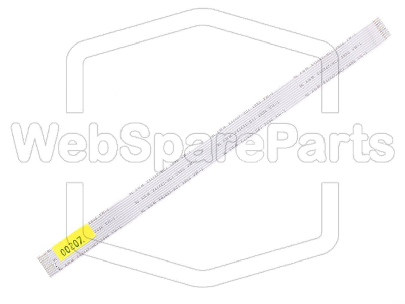 11 Pins Flat Cable L=251mm W=15.05mm - WebSpareParts