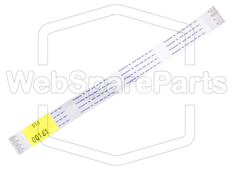 16 Pins Flat Cable L=198mm W=17.13mm - WebSpareParts