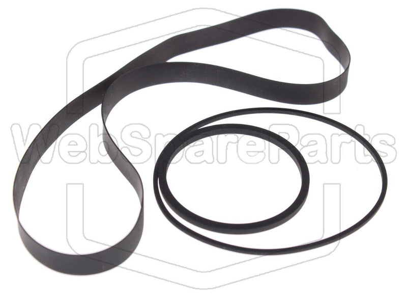 Belt Kit For Video Cassette Recorder Thorn Fergunson 3V24 Portable - WebSpareParts