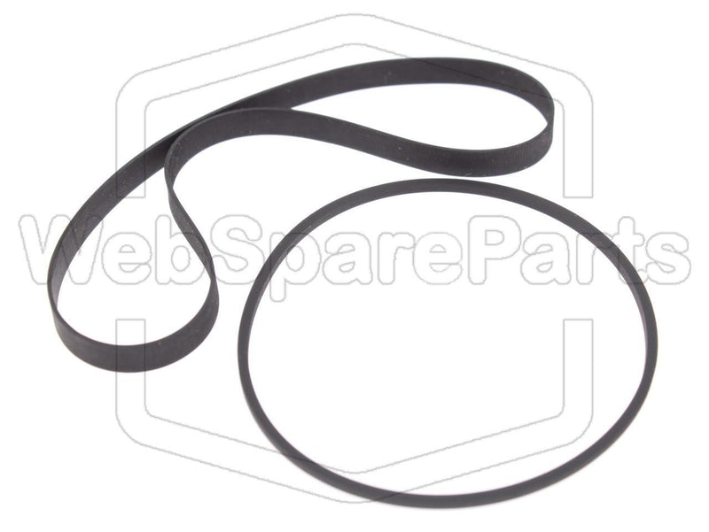 Belt Kit For Cassette Deck Yamaha KX-260 - WebSpareParts