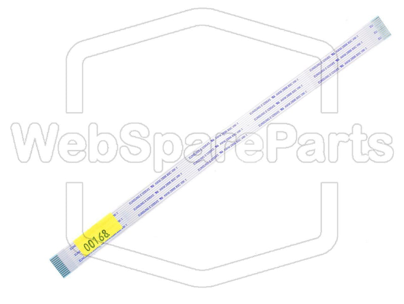 12 Pins Flat Cable L=220mm W=13.11mm - WebSpareParts