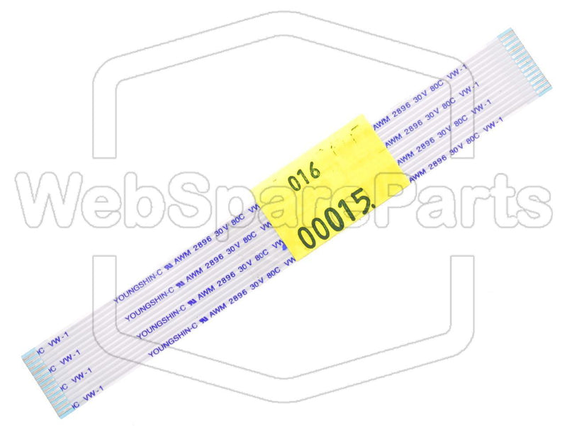 13 Pins Flat Cable L=110mm W=14mm - WebSpareParts