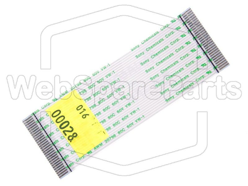 30 Pins Flat Cable L=90mm W=31mm - WebSpareParts