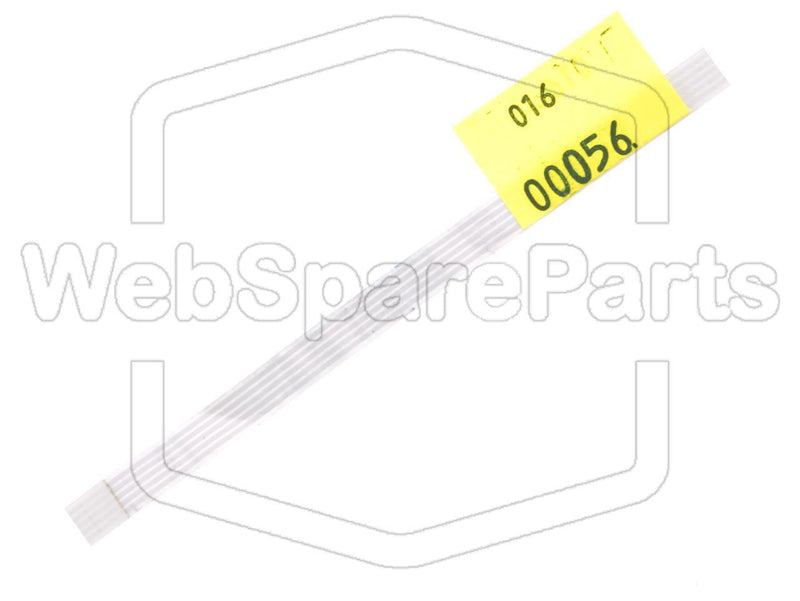 5 Pins Flat Cable L=100mm W=6mm - WebSpareParts