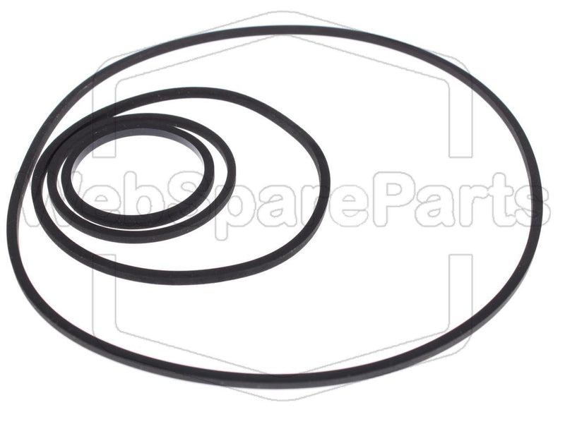 Belt Kit For Video Cassette Recorder Panasonic AG-7510 - WebSpareParts