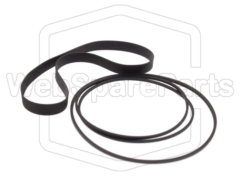 Belt Kit For Cassette Deck Sansui SC-2100 - WebSpareParts