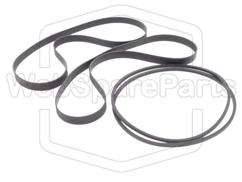 Belt Kit For Cassette Deck Pioneer CT-W606DR - WebSpareParts