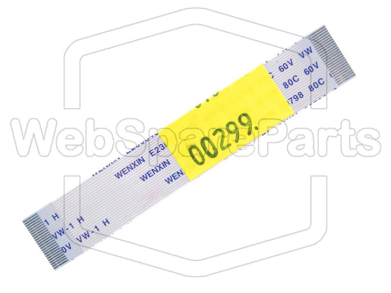24 Pins Flat Cable L=74mm W=12.58mm - WebSpareParts