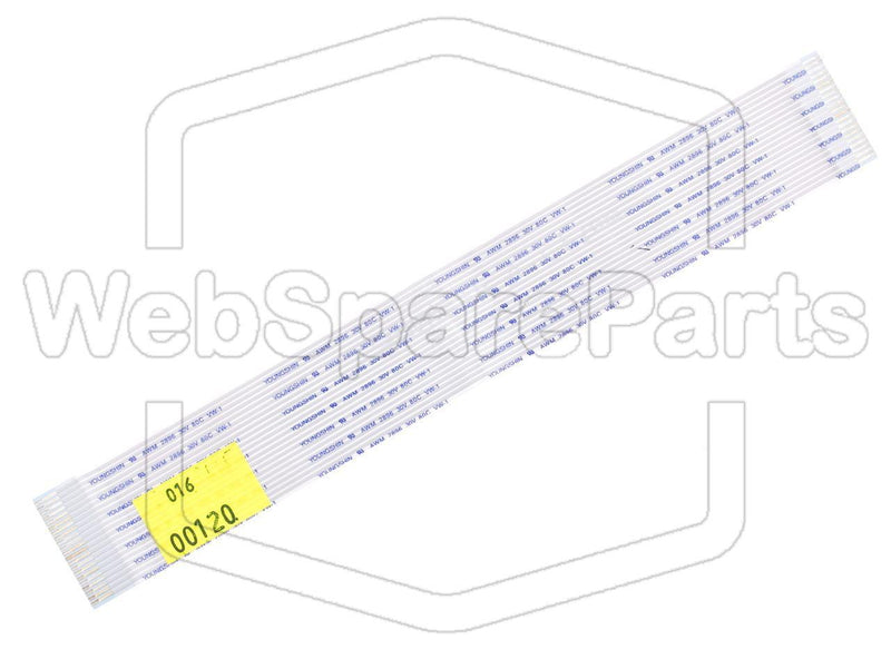 21 Pins Flat Cable L=200mm W=27.50mm - WebSpareParts