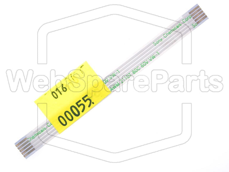 5 Pins Flat Cable L=90mm W=7.60mm - WebSpareParts